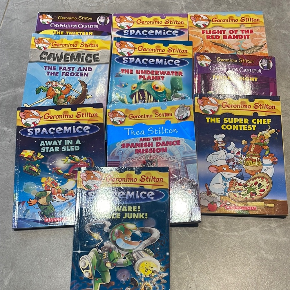 Geronimo Stilton Book Collection